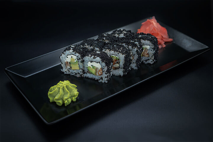 OK Hokaido Black Sushi Rolls