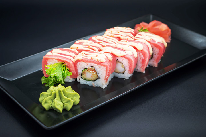 Ok Sushi Tuna Shrimps Roll